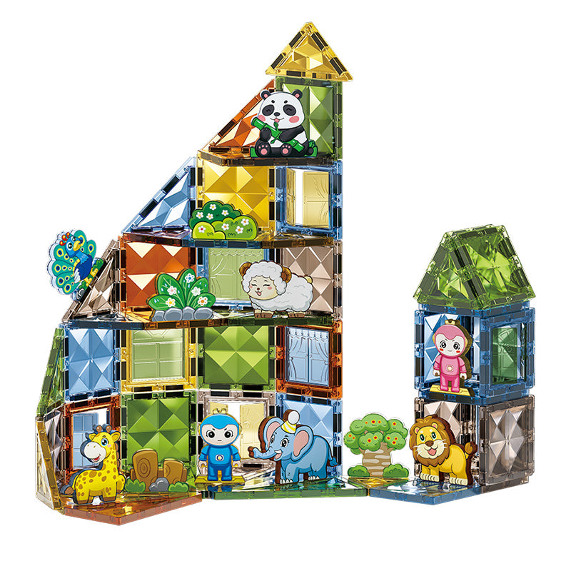 Safari & Friends – Magnetni Set MINI- 82 delni set