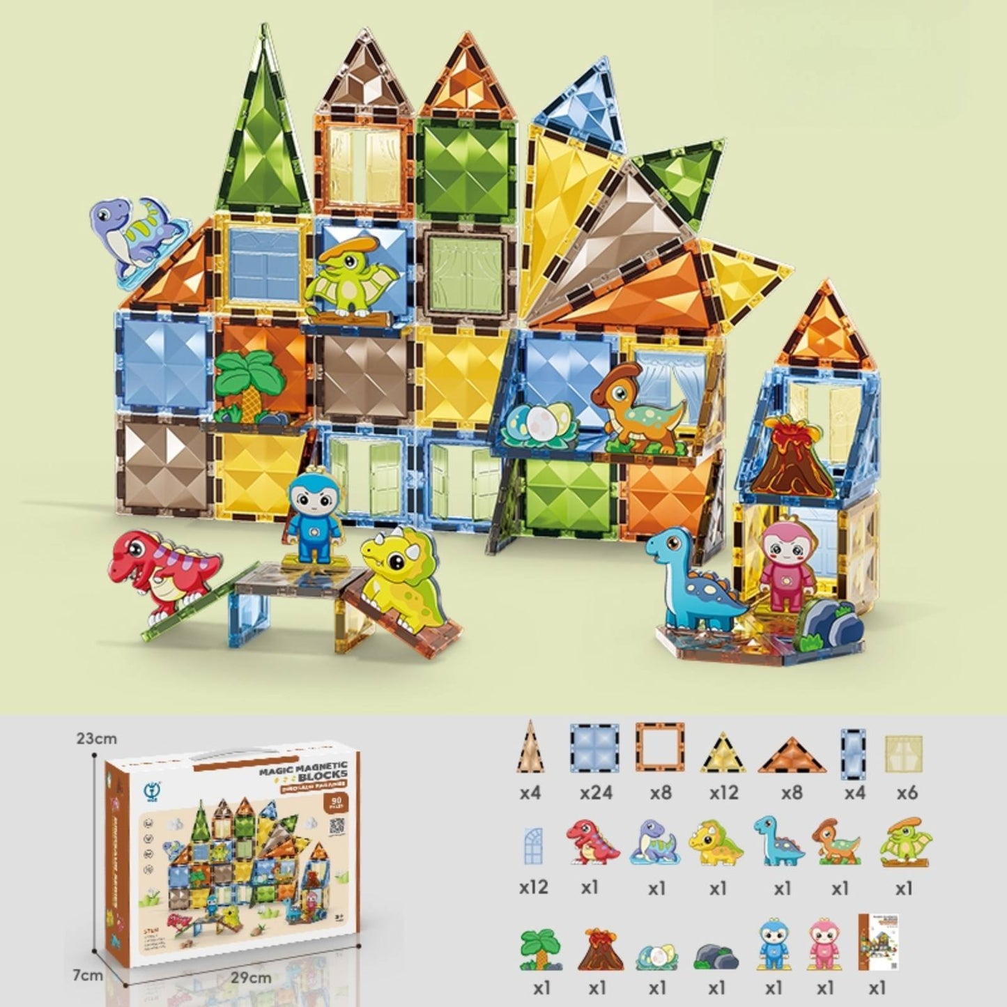 Dino World - 90 delni set