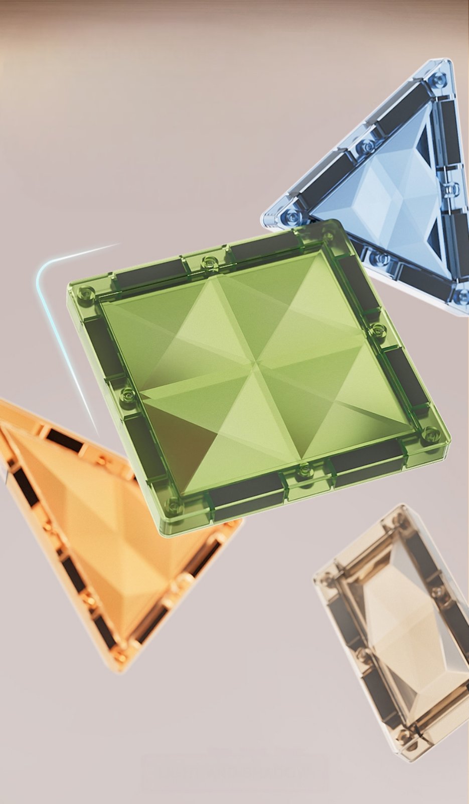 Safari & Friends – Magnetni set - 116 delni set